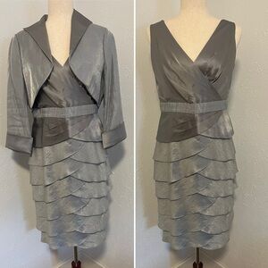 Adrianna Papell Occasions 2 Piece Knee Length Formal Dress Set